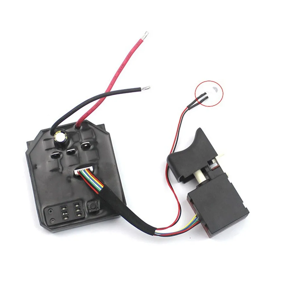 For Dayi 2106/161/169 Drive Control Board+Switch 18V 21V Brushless Electric Wrench Motherboard Accessories Speed Switch | Инструменты