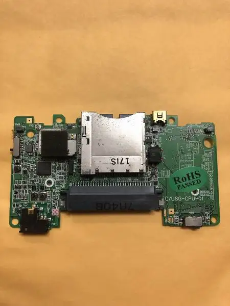 Материнская плата для nintendo DS Lite запасная материнская CPU 01 часть NDSL консольные