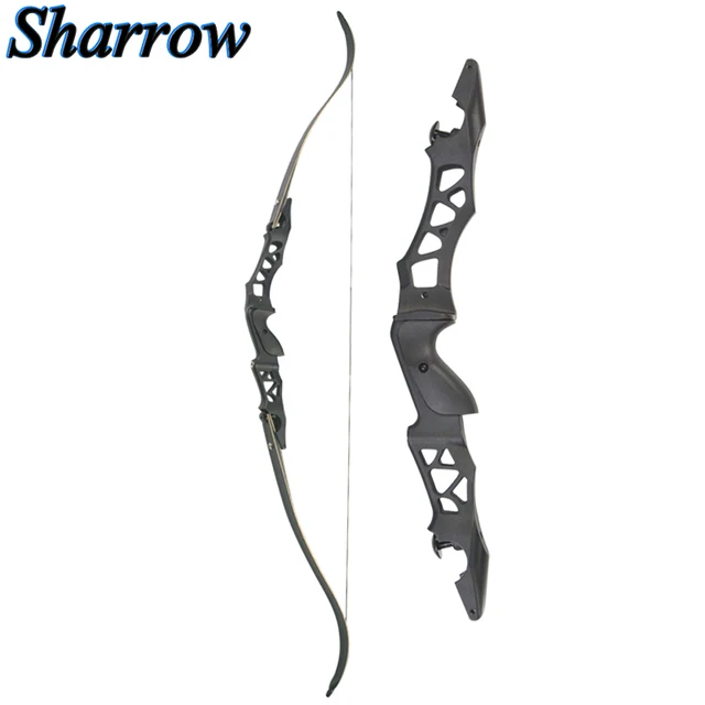  US $170.63 64Inches Archery Recurve 60Lbs Hunting with Arrow Rest Riser Takedown