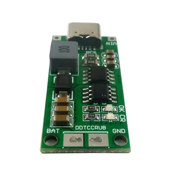 

1-4A Multi-cell Type-c Step-up Boost Li-po Polymer Li-ion Charger DC 3-6V to 8.4V 12.6V 16.8V for 7.4V 11.1V 14.8V 18650