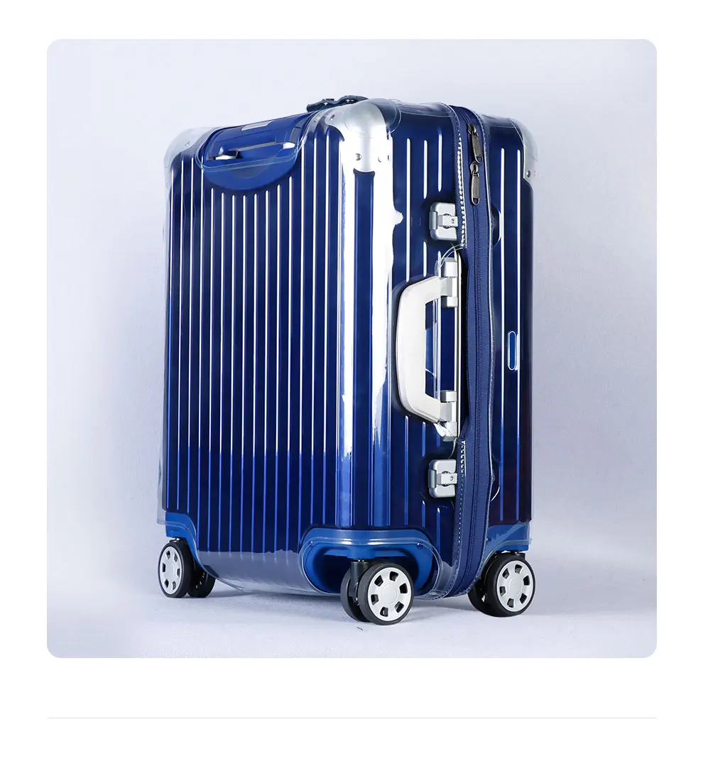 RainVillage багажные чехлы Чехол для багажа прозрачный для багажа из ПВХ протектор с застежкой-молнией для Rimowa Limbo