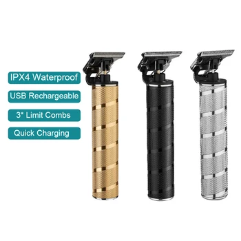 

USB Rechargeable Hair Trimmer Professional Hair Clipper For Men Portable Haircutting Machine Razor Cordless Trimmer Styling Tool