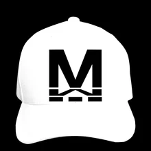 Бейсбол Кепки Ухань метро логотип шляпа с остроконечным Кепки