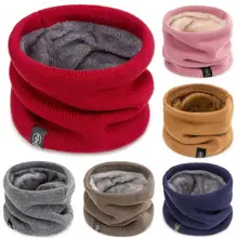 

2021 Fashion Winter Scarf For Women Children Boy girl Scarf Thickened Wool Collar Scarves Neck Scarf Cotton Unisex Dropshipping