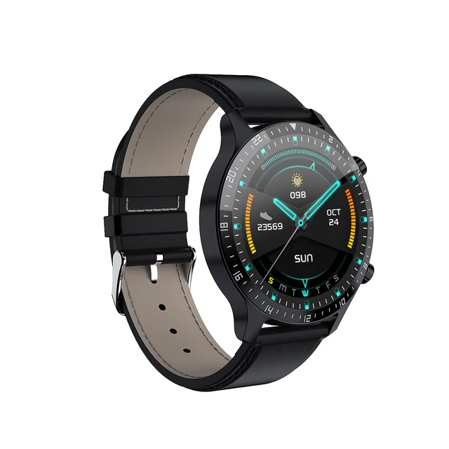 P32 HD Screen Smart Watch Men Full Touch Blood Pressure Heart Rate Monitor Women Fitness SmartWatch GT2 Waterproof IOS Android black