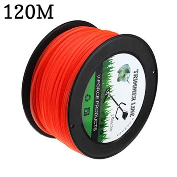 

2.7mm Square Grass Cutting Nylon Rope Trimmer Line 15/50/120m Lawn Brushcutter Tools Accessories Universal Wire Agriculture