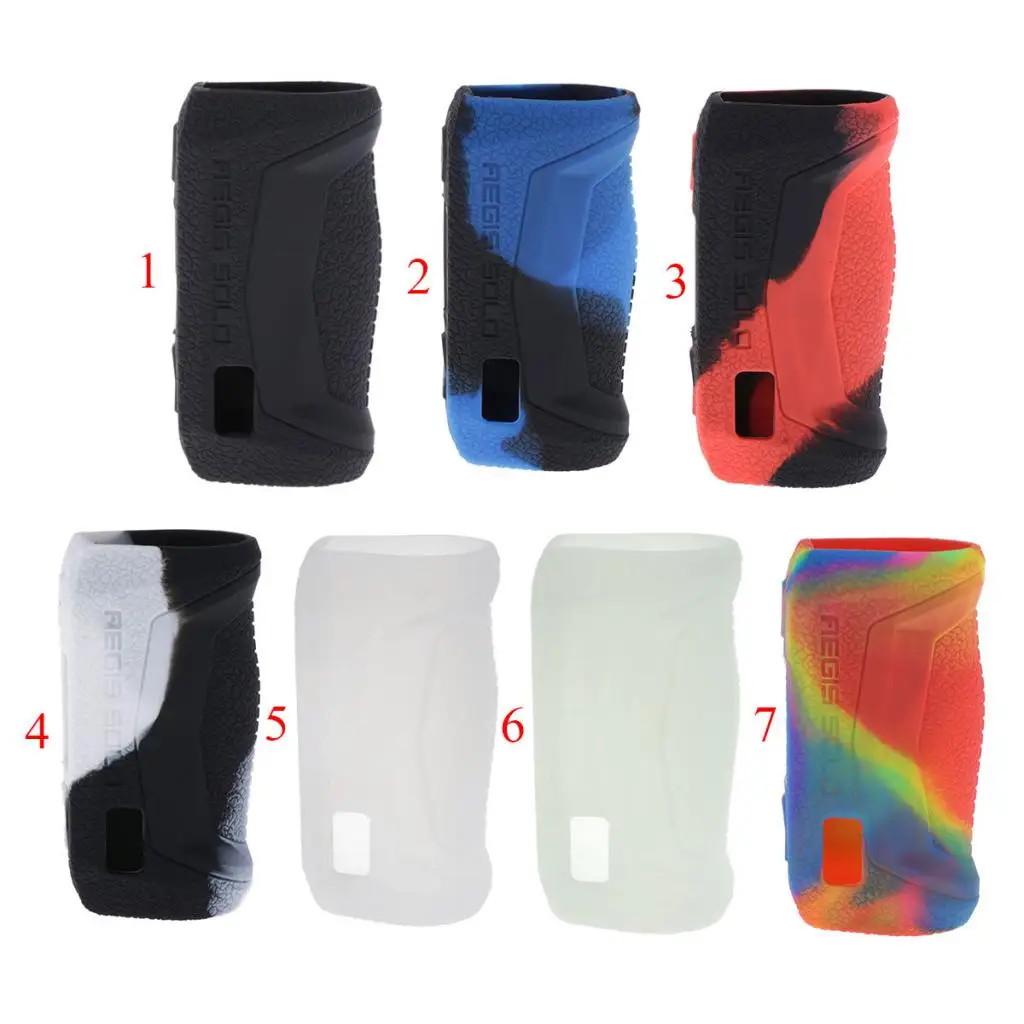 Silicone Case for GeekVape AEGIS Solo Sleeve Cover Skin Wrapped Protection
