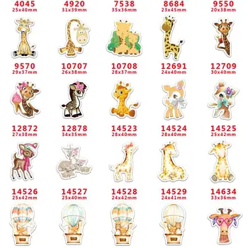 

DIY Craft Supplies cartoon character flat back planar resins 30 pieces. PR-4045-14634