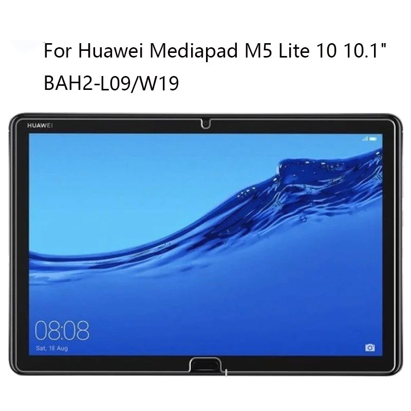 For Huawei MediaPad M5 lite 10 Tempered Glass Screen Protector 9H Film On Media pad Lite 10.1&quot BAH2-L09 W19 Guard | Компьютеры и