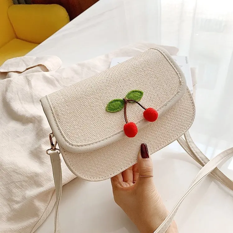 

Summer New Arrival GIRL'S Bag 2020 New Style Korean-style Versatile Shoulder Bag Shoulder Straw INS Super Fire Square Sling Bag