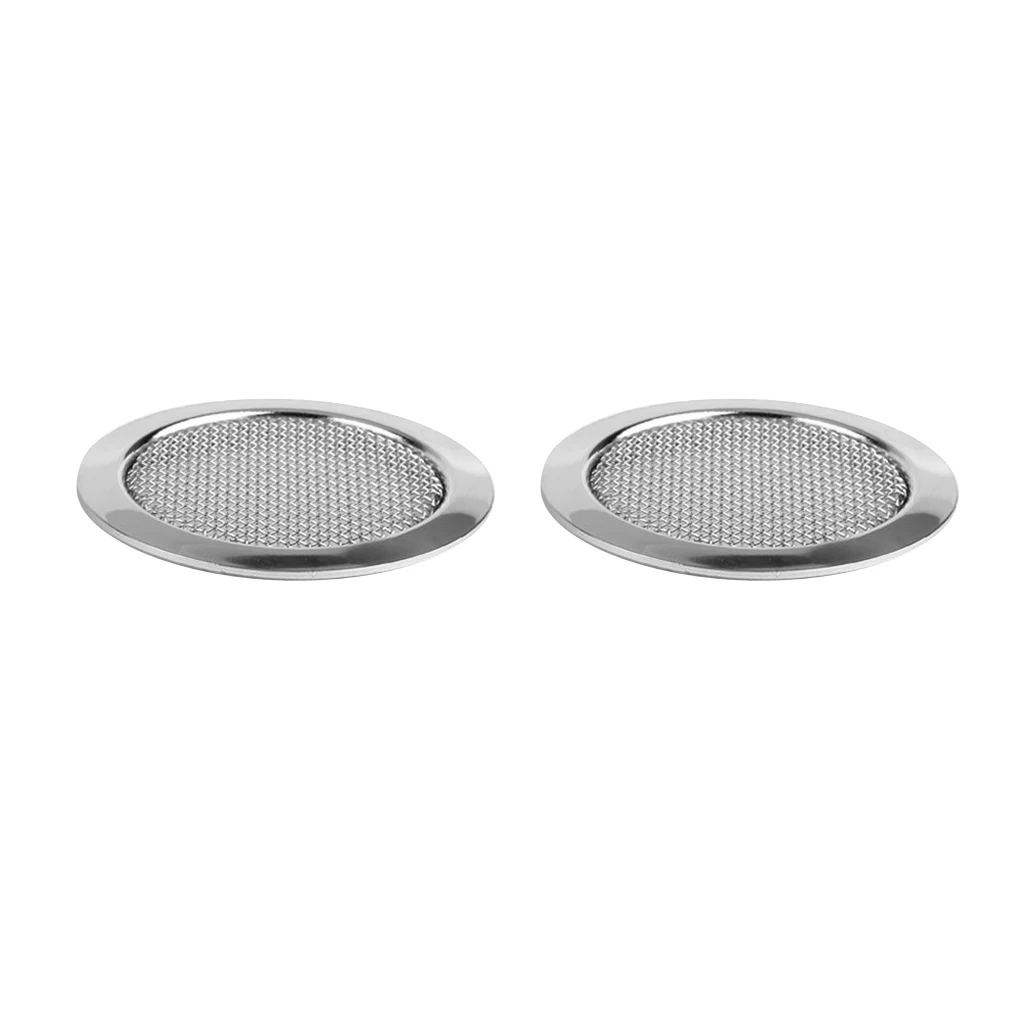 2pcs Resonator Screen Speaker Grill Sound Hole Cover for Dobro Guitar