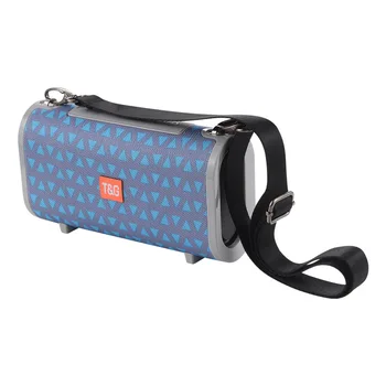 

TG123 Portable Loudspeakers Satchel Style Outdoor Wireless Sound Box HD Stereo Subwoofer Bluetooth Speaker Support TF Card FM