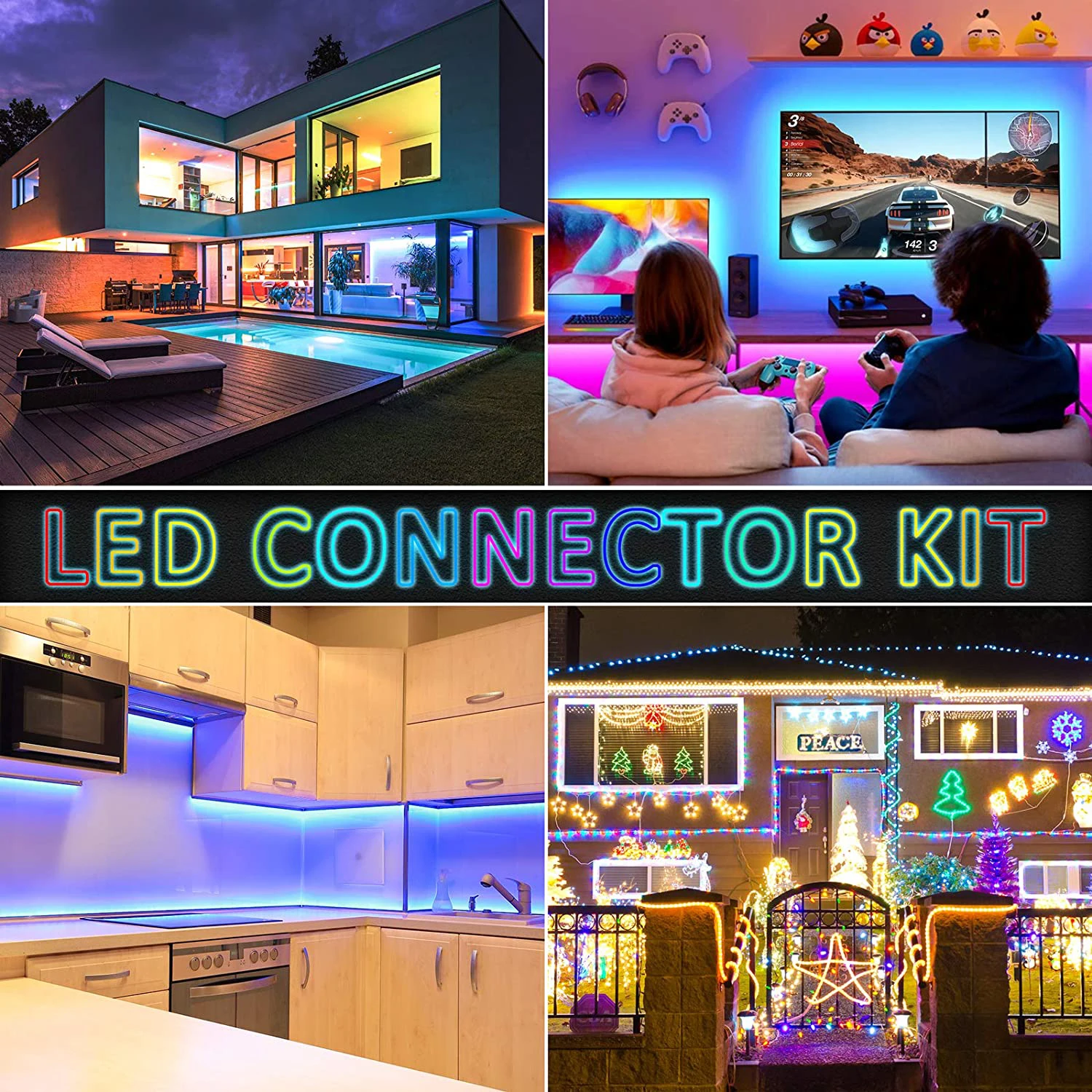 de conexao fio terminal tira led 05