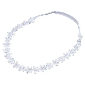 

Rhinestone Mini Headband Girl Hair Accessory Newborn Baby Floral Hair Bands