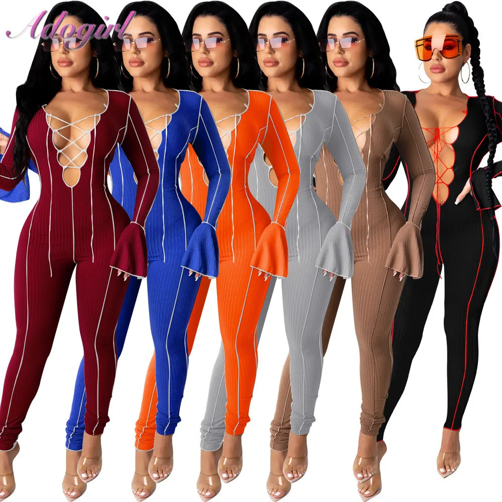 Облегающий Комбинезон Женский Купить