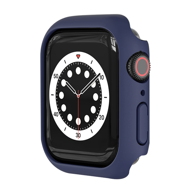 For Apple Watch Case 6 se 5 4 3 44mm 40mm 42mm 38mm Accessories PC Screen Protector bumper iWatch series 7 41mm 45mm Case