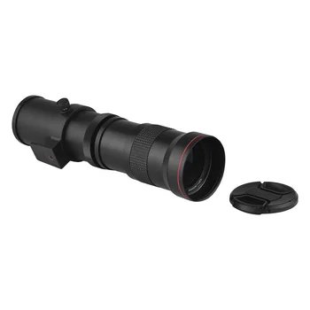 

Super Telephoto Manual Zoom Lens 420-800mm F/8.3-16 T-Mount with EF/EF-S Mount Adapter Ring for Canon EOS 80D/70D/7D DSLR Camera