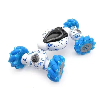 

4WD Double Side RC Stunt Car Gesture Sensor Watch Control Deformable Electric Car All-terrain RC Car With LED Light