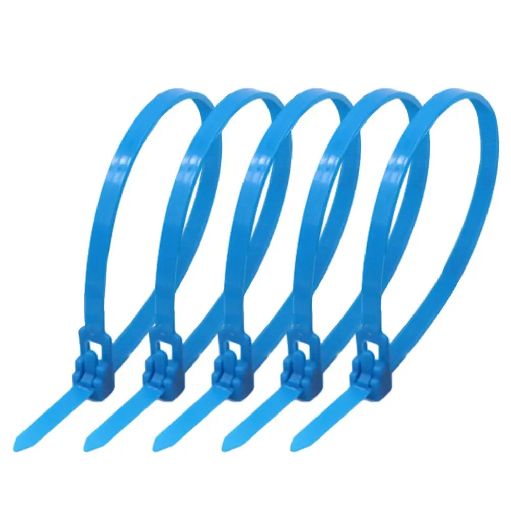 Blanco Bridas de Plastico Reutilizables de Nailon Bridas para Cables Liberables 7,5 x 150 mm Alta Calidad Fuerte Nylon Zip Tie GTIWUNG Paquete de 100 Organizadores de Cable Reutilizables 