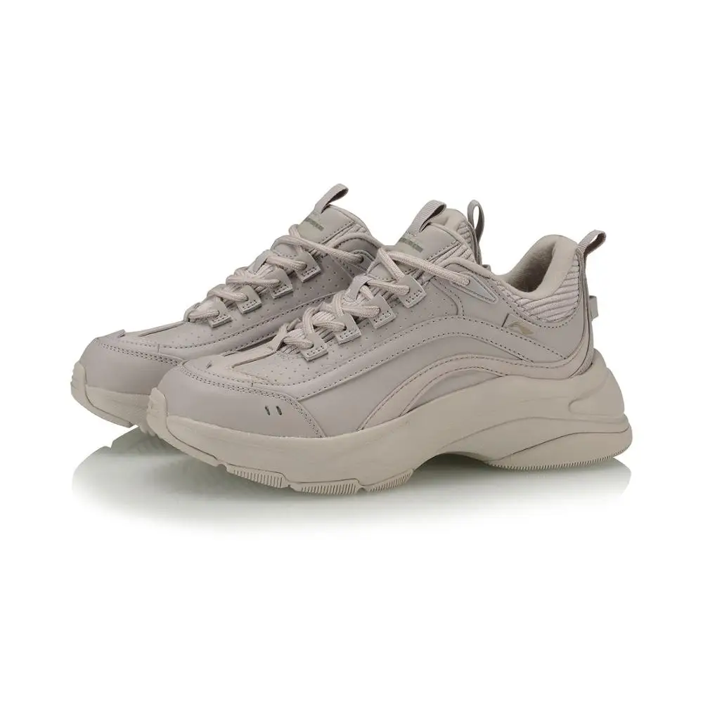 Li-Ning/женская зимняя Классическая обувь AURORA WINDWALKER; зимняя теплая спортивная обувь с флисовой подкладкой для фитнеса; кроссовки; AGCP298 YXB342