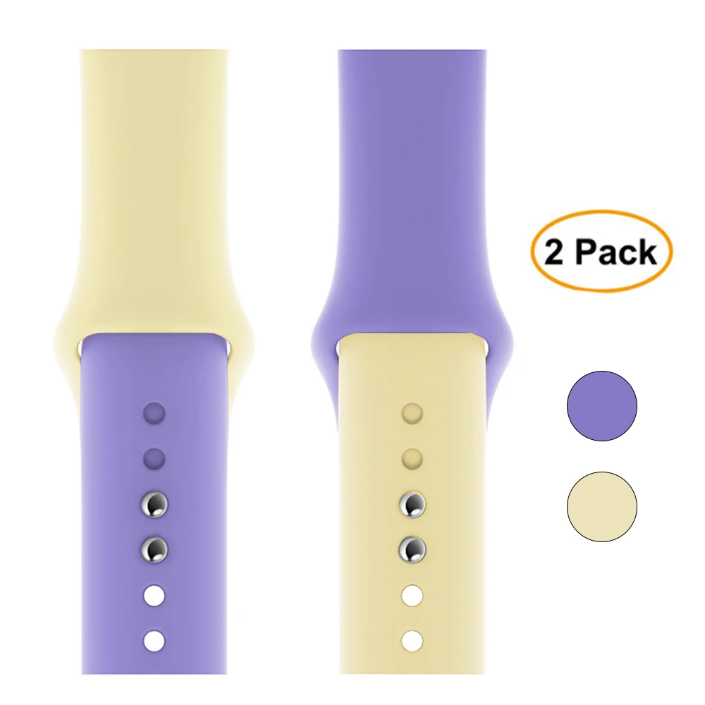 Package 37 Спортивный силиконовый ремешок для apple Watch 38 мм 42 мм 44 мм 40 мм pulseira apple iwatch аксессуары для браслетов серии 5 4 3 2 1 - Цвет ремешка: Package 37