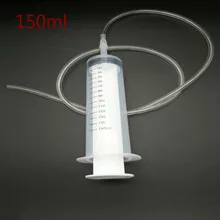 

150ml enema syringe A large plastic syringe with a 70cm transparent tube for nutrition measurement