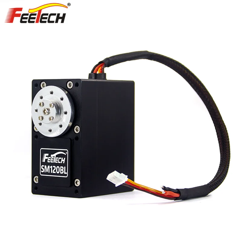 Feetech большой крутящий момент HV 12V 24V 100/120 KG. CM RS485 сверхмощный гигантский цифровой HV бесщеточный умный робот с ЧПУ сервопривод