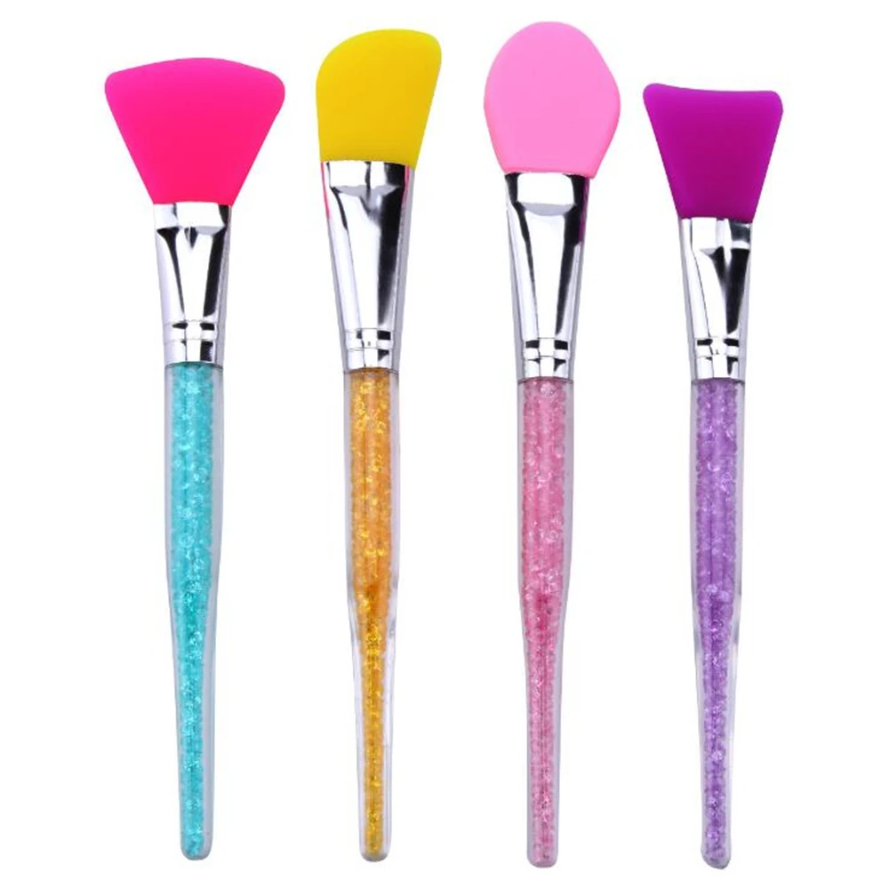 Silicone Face Mask Brush DIY Mask Mud Mixing Brush Applicator Soft