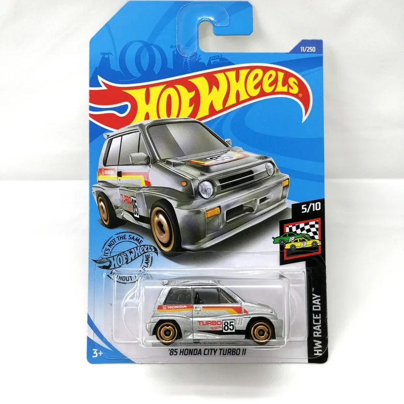 2020-11 Hot Wheels 1:64 Автомобиль 85 HONDA CITY TURBO металлическая литая модель автомобиля