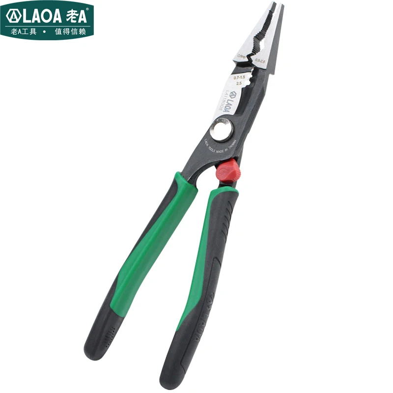 8-Inch Crimping Electrical Plier Wire Cutter Hand Tool Cable