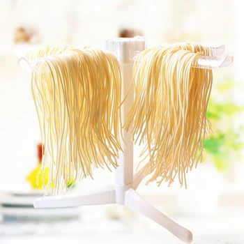 

1pc Foldable Pasta Drying Rack Spaghetti Dryer Stand Plastic Rack Noodles Drying Holder Pasta Hanger Kitchen Accessories