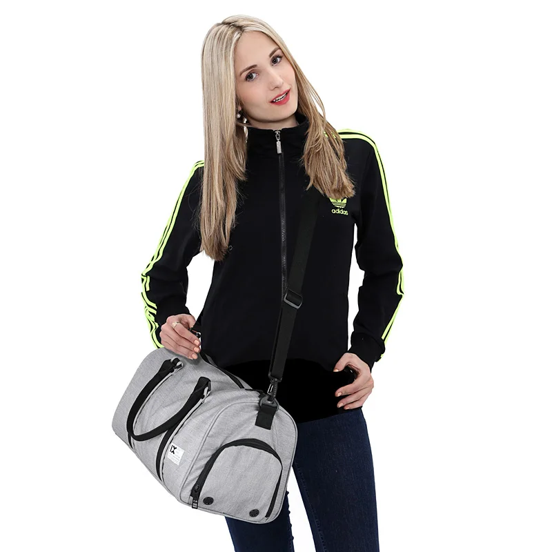 Gym Bags Men Sports Fitness Pack Shoulder Sport Bag Women's Handbags Male Travel Bags Nylon Waterproof Handbag Female Package
