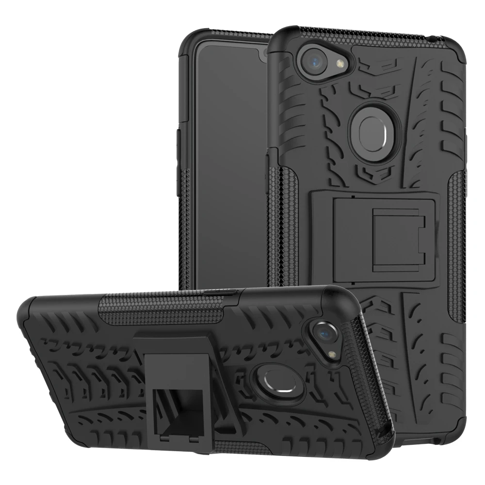 Модный TPU+ сверхмощный армированный жесткий чехол с подставкой-держателем чехол для телефона чехол для OPPO F1S A5 Realme 3/3 Pro/C2 F11 Pro A5 Realme F7 F11 Pro F1S