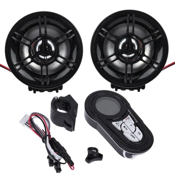 

Waterproof Motorcycle Anti-Theft Bluetooth Handsfree o System Radio Stereo Speaker Amplifier Support Sd Card Usb Memory Card