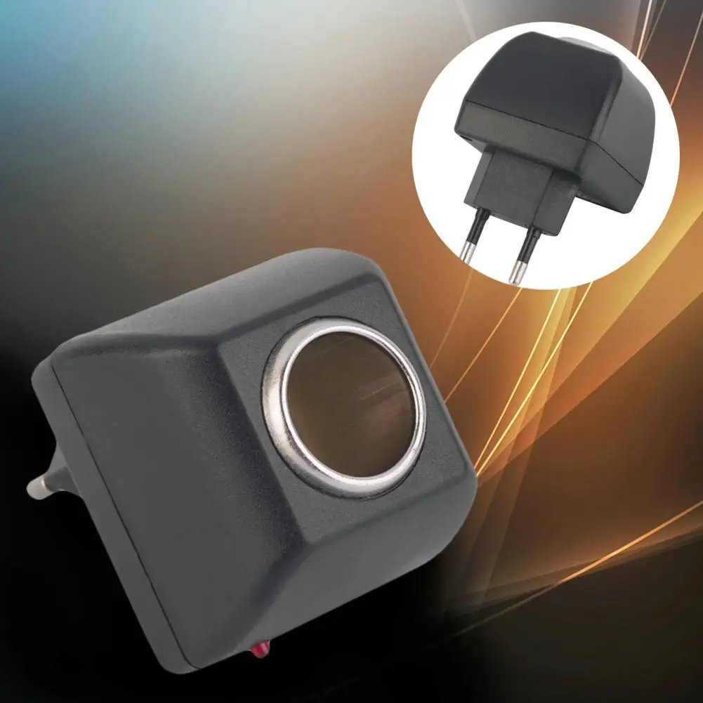 Portable EU Plug 220V AC to 12V DC Converter Adapter Car Socket Auto Charger for Car Electronics Charger equipment tool