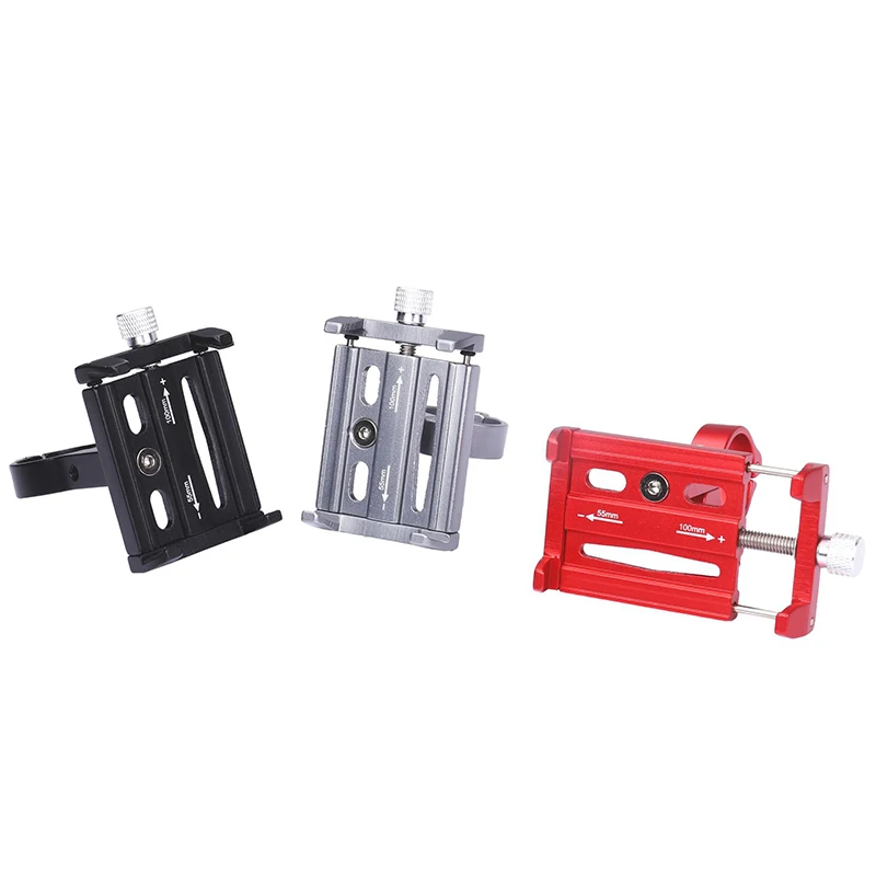 YPAY Mountain Bicycle Phone Holder Bike Handlebar Clip Stand For iPhone Samsung S9 Adjustable Mobile Phone GPS Mount Bracket