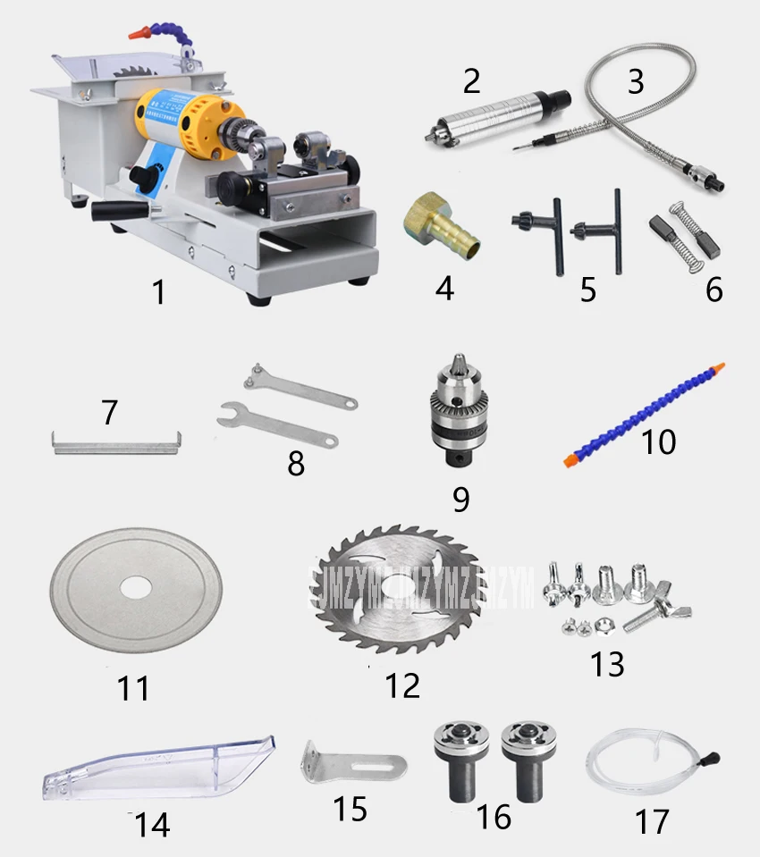 router bits for wood Multifunctional Bench Grinder Jade Cutting / Drilling / Grinding / Engraving / Bead Polishing / Wax Table Grinder 110/220V 750W foldable woodworking bench