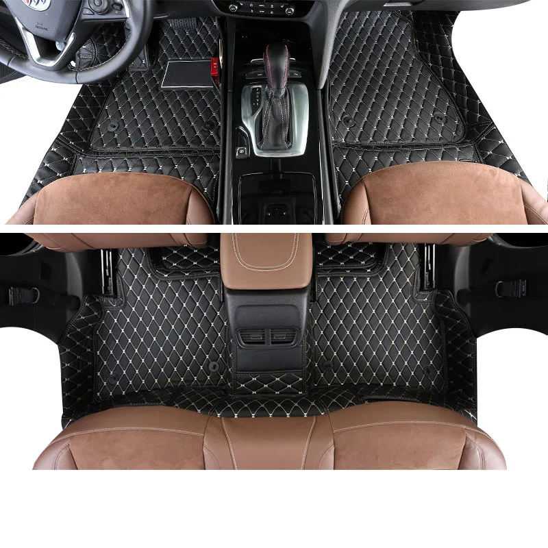 Lsrtw2017 Leather Car Floor Mat for Opel Insignia Astra K 2016 2017