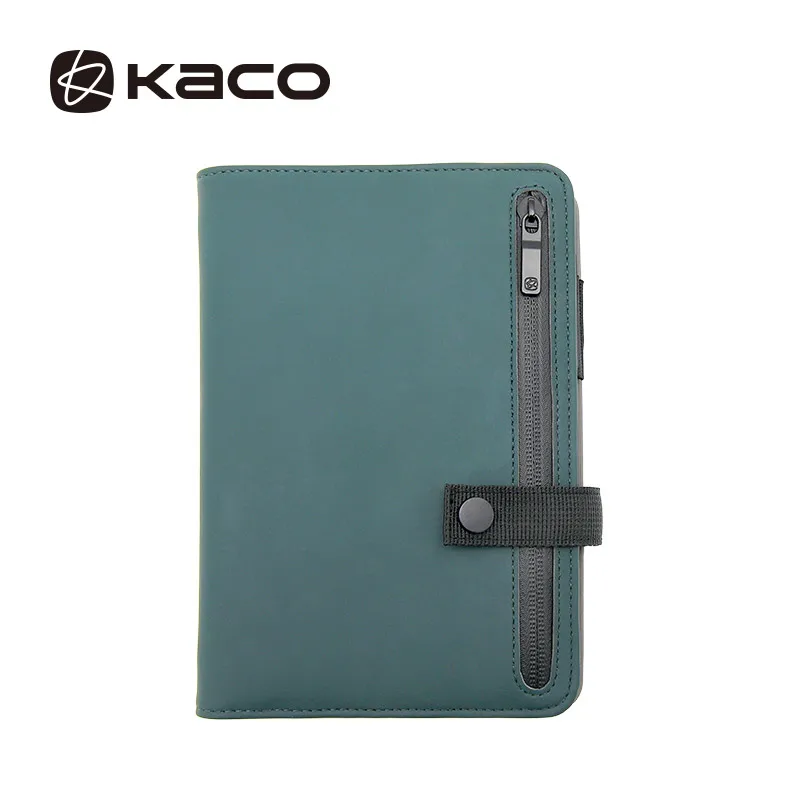 KACO BUCKLE блокнот B6 PU кожаный Слот для карт кошелек офиса путешествий записная