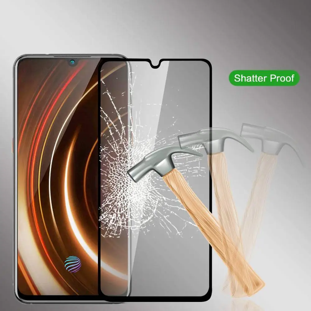Полное покрытие закаленное стекло для OPPO Realme 1 2 5 3 Pro C1 антишпионское Защитное