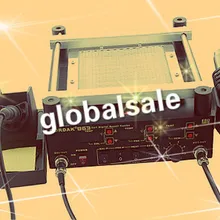 GORDAK 863 3 в 1 Digita Тепловая пушка Горячего Воздуха BGA паяльная станция+ Электрический паяльник+ ИК Инфракрасная станция предварительного нагрева