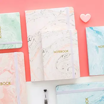 

Marble A7 Notebook Portable Hard Cover Notepad Student Office Supplies Planner Diary Meno Pad School Stationery 96 Sheets