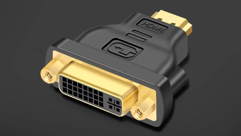 DVI в HDMI адаптер конвертер DVI 24+ 5 штекер в HDMI Женский конвертер Hdmi кабель HD tv lcd PC DVD проектор ТВ коробка аудио Aux кабель