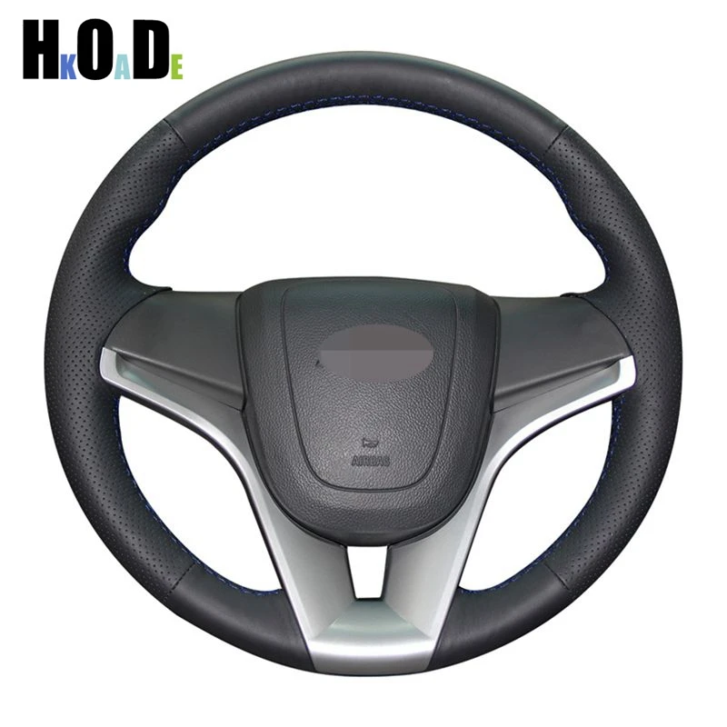 Искусственная кожа черная Ручное шитье искусственная для Chevrolet Aveo Orlando Holden Cruze Ravon