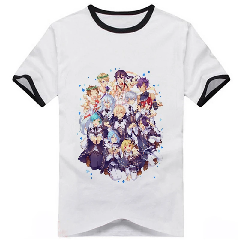 26 Новая футболка со звездами из аниме Trickstar Fine knights 2wink Switch team Мужская и Женская Повседневная футболка с коротким рукавом и принтом - Color: 26