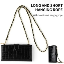 

For iPhone 12 11 Pro Max XR For Samsung A51 Poco X3 Pro F3 Case Universal Phone Wallet Crossbody Handbag Purse Zipper Bag