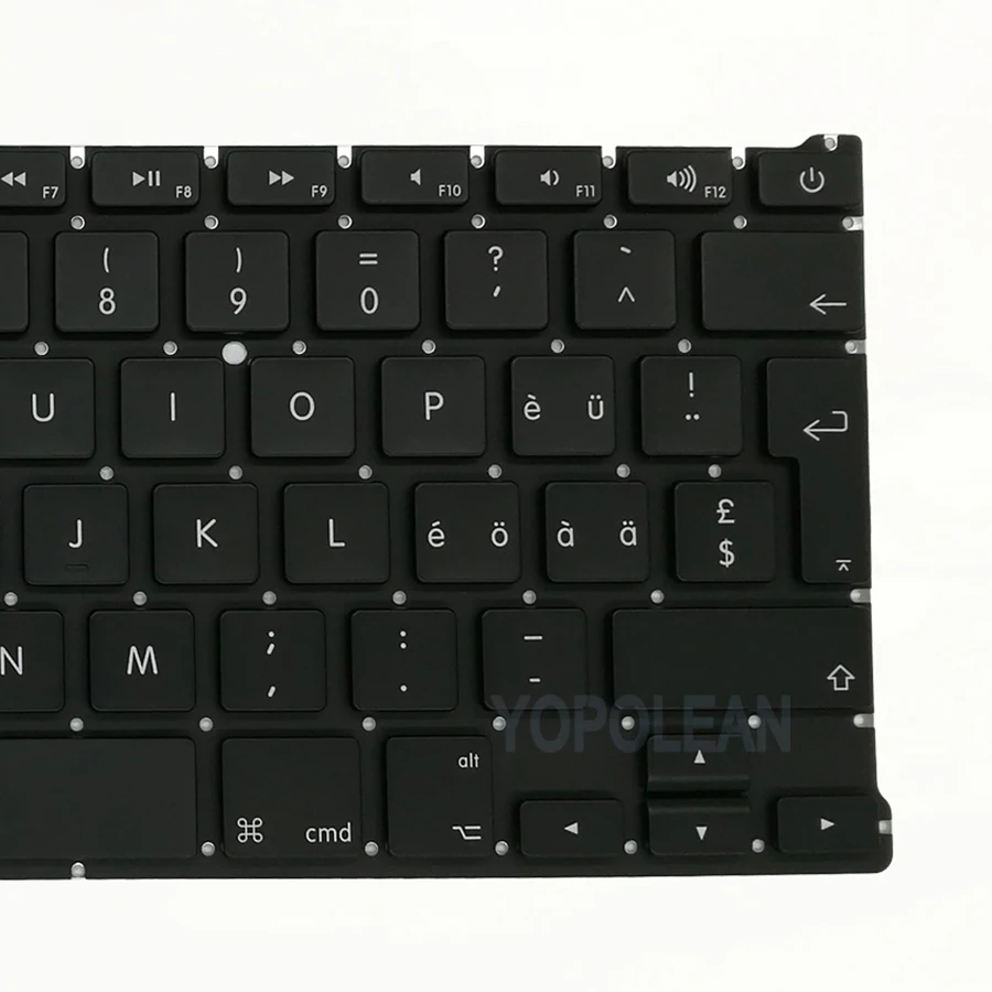 Новая швейцарская клавиатура A1369 A1466 для Macbook Air 1" 2011 2012 2013 отвертка