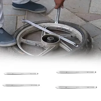 

Electric Scooter Smooth Bike Practical Repair Tool Chrome Vanadium Steel Labor Saving Outdoor Clamp Durable Tire Crowbar Changer