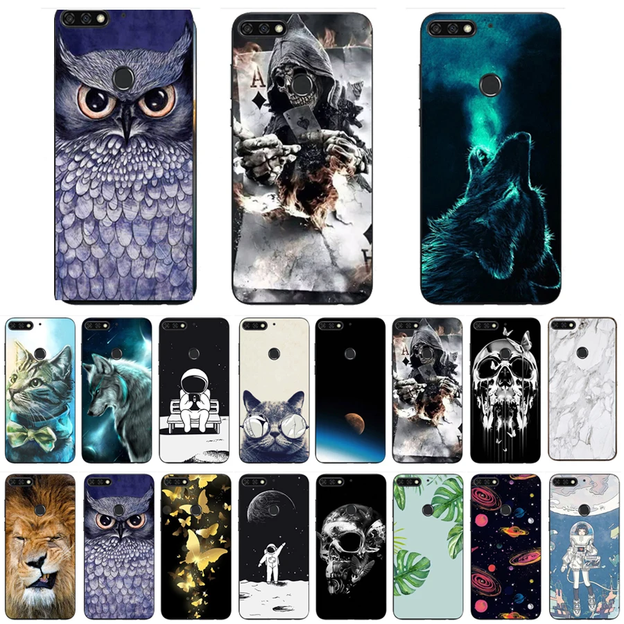 

Fashion Rubber Cover for Lenovo k5 k350t Patterned Soft Case For Lenov K5 Play case for Lenovo K5 Note 2018