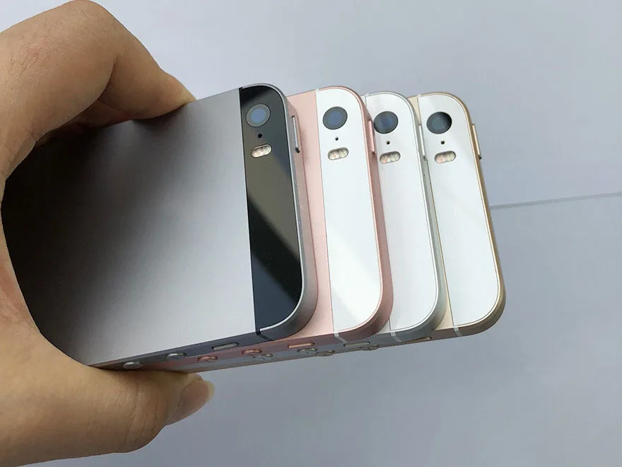 Б/у 90% для iphone 5 5s se задняя средняя рамка Шасси Полный Корпус в сборе крышка батареи с камерой